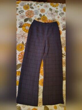 Tom Kleiner's Personal Collection Vintage Purple High Waisted Trousers